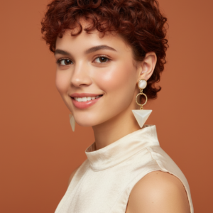 Modern Muse Geometric Statement Earrings